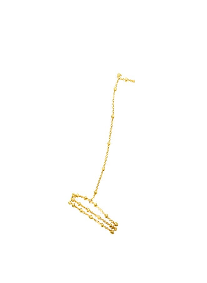 Moodear Gold Bracelet for Women Non Tarnish - Dainty Stack Hand Chain Bracelets set for Women Jewelry - Image 1